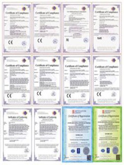 CE certificate of led panel light